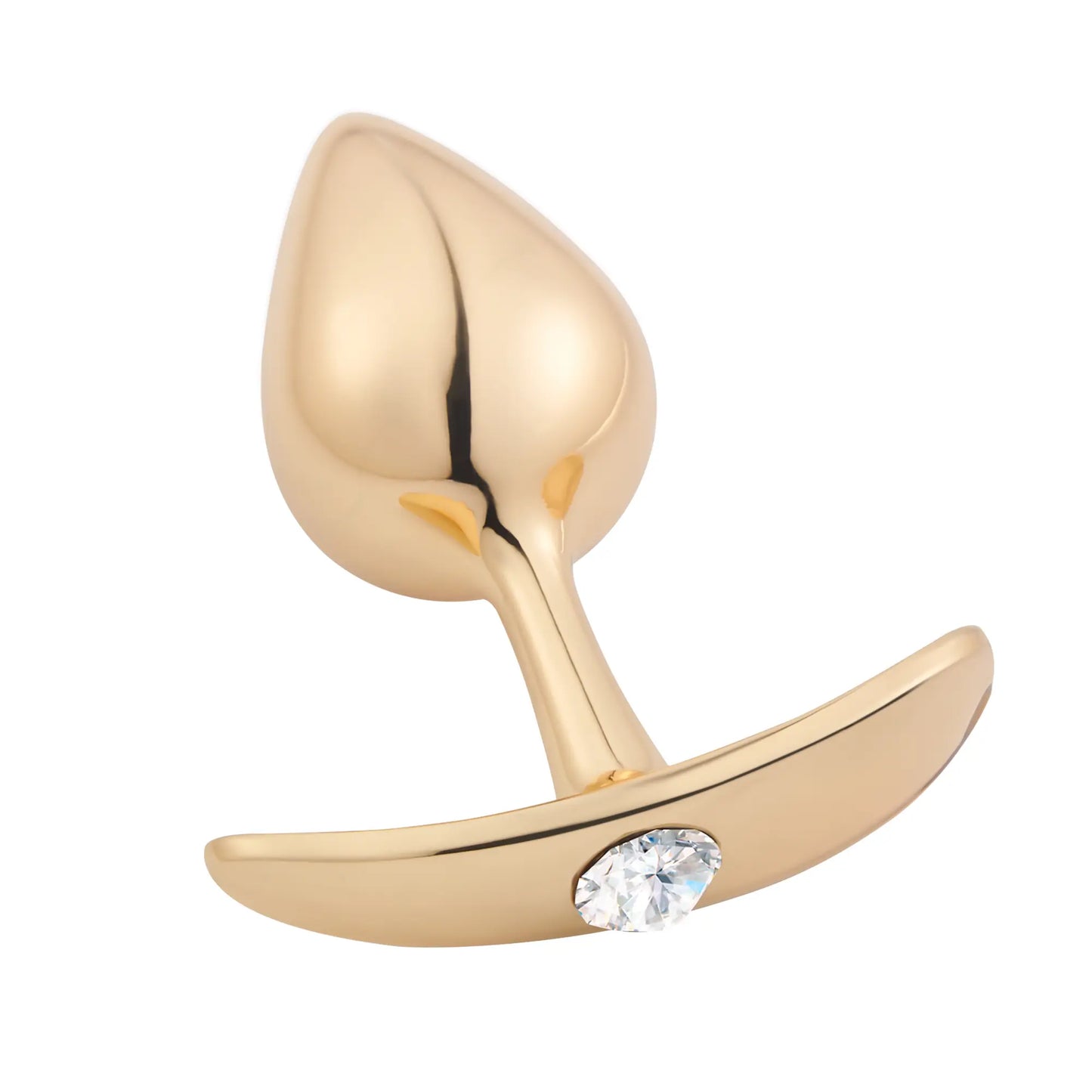 Roomfun’s Petite Gold Butt Plug with Diamond Detail