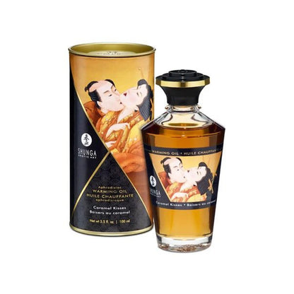 Shunga's Warming oil 'Caramel Kisses'