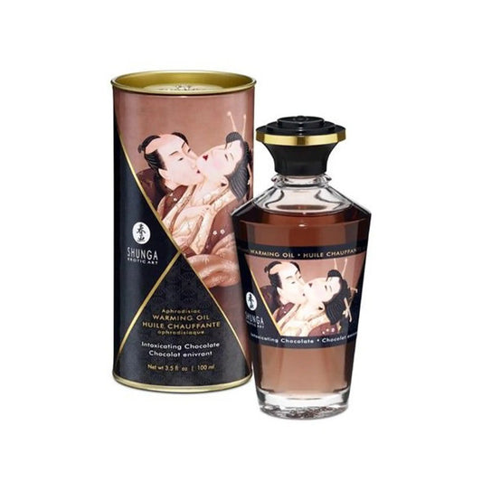 Shunga's Warming oil 'Intoxicating Chocolate'