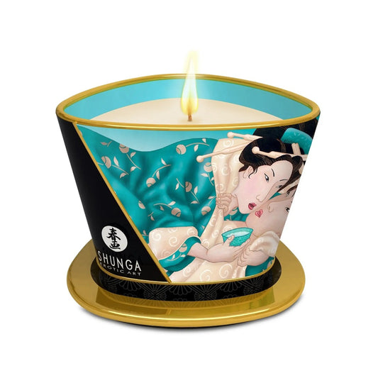 Shunga's Massage Candle 'Island Blossoms'