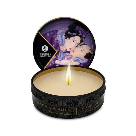 Shunga's Mini Massage Candle 'Exotic Fruits'