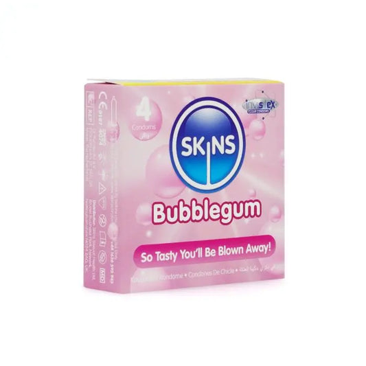 Skins Condoms Bubblegum 4 Pack