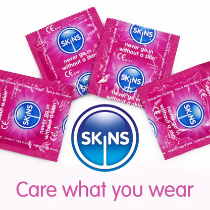 Skins Condoms Dots & Ribs 12 Pack