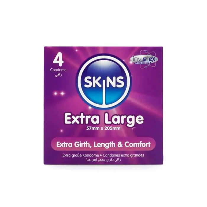 Skins Condoms Extra Large 4 Pack