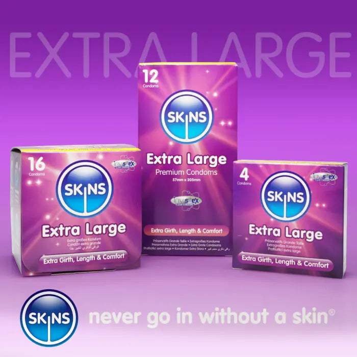 Skins Condoms Extra Large 4 Pack