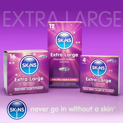 Skins Condoms Extra Large 4 Pack