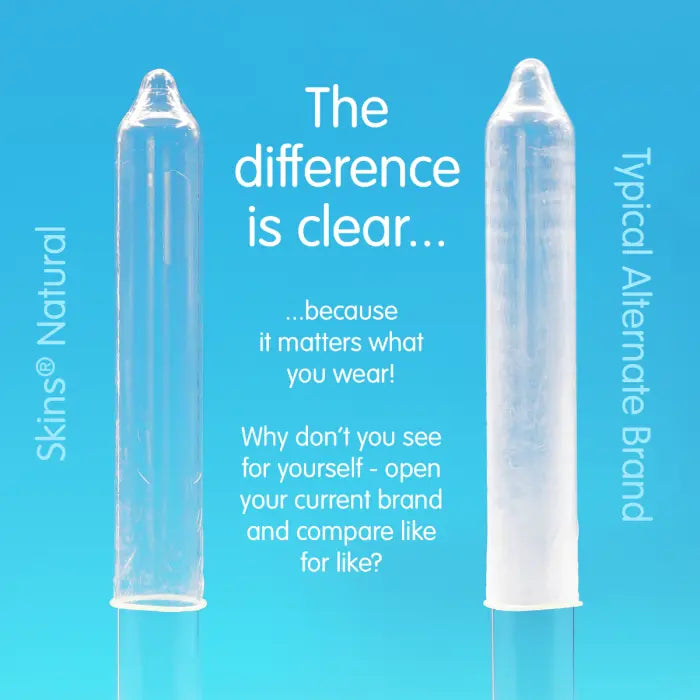 Skins Condoms Natural 4 Pack