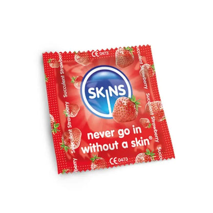 Skins Condoms Strawberry 12 Pack